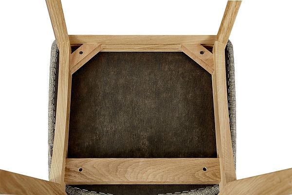 Деревянный стул Sheffilton SHT-S63 с мягким сидением прозрачный лак/кедровый - дополнительное фото