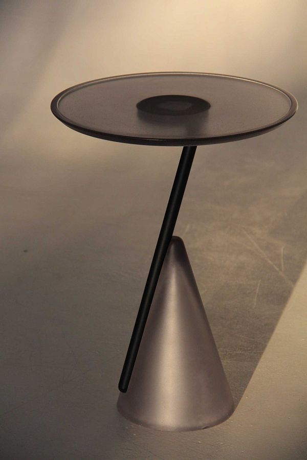 Столик кофейный Sheffilton SHT Айс-коун нежный дымчатый - дополнительное фото