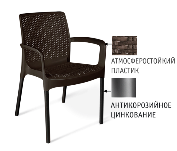 Стол со стульями SHT-DS22 - дополнительное фото