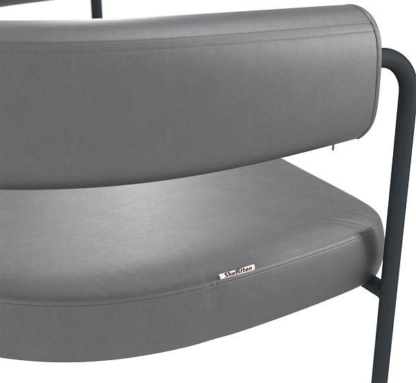 Кресло Sheffilton SHT-AMS120 серый/антрацит - дополнительное фото